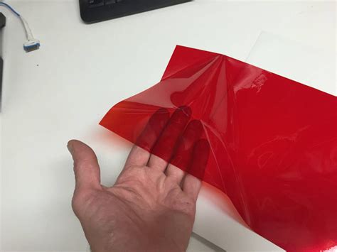 Transparent Thin Plastic Sheeting Adhesive Coated Choose Etsy