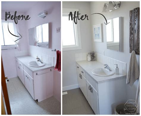 Whilst some people choose to have no they may well need insulating and cleaning. Remodelaholic | DIY Bathroom Remodel on a Budget (and ...