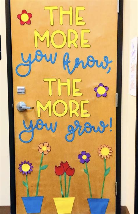 Spring Door Display By Creativiteach Teachers Pay Teachers Spring