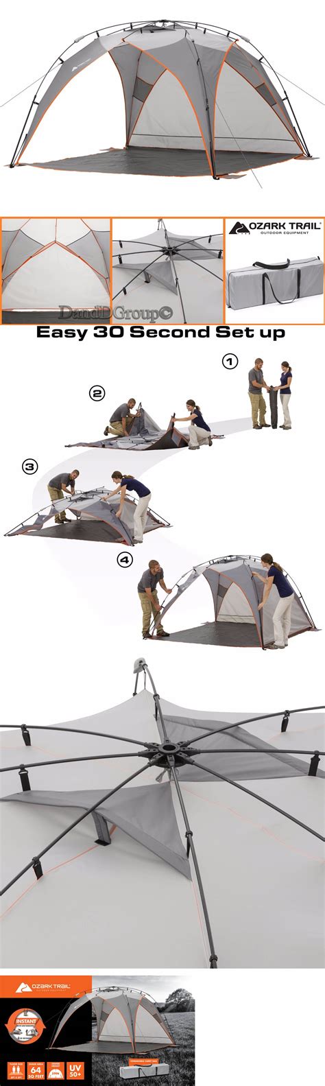 Ozark is an american crime drama streaming television series created by bill dubuque and mark williams for netflix and produced by media rights capital. Canopies and Shelters 179011: Ozark Trail Sun Shade Tent 8 ...