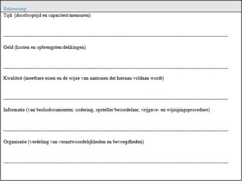 Een Projectplan Schrijven Tips Een Voorbeeld Avans