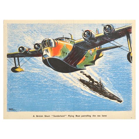 Original World War Two Battle Of Britain Poster Featuring Raf Pilots
