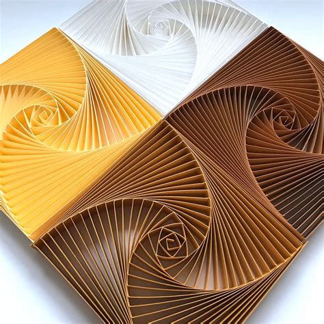 3 Piece Wall Art Origami 3d Wall Hanging Abstract Mini Wall Etsy