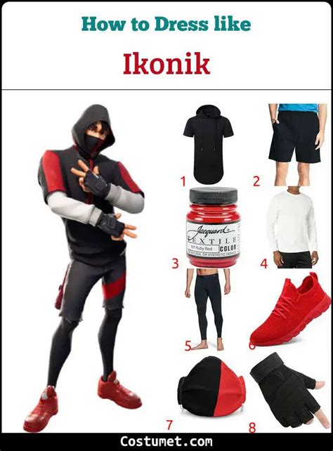 Ikonik Fortnite Costume For Cosplay And Halloween