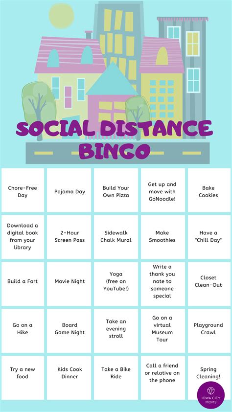 We miss our friends and family, and while it's essential, social distancing is hard on everyone. Play While Staying Away: Social Distancing Bingo