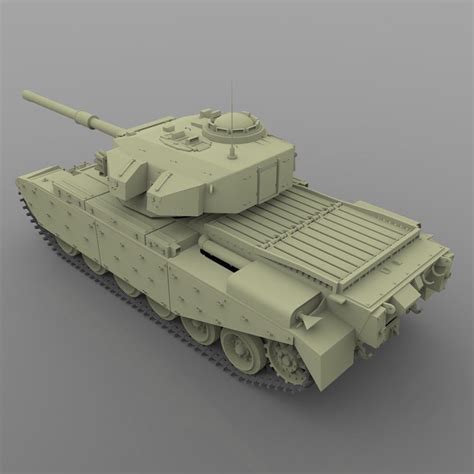 A41 Centurion Tank 3d Model Cgtrader