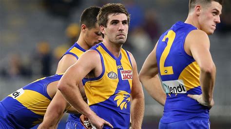 Afl Trade Whispers Rumours News 2019 Andrew Gaff West Coast Contract Josh Jenkins Pay Cut