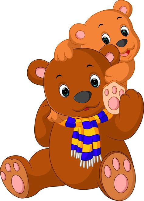 funny bear cartoon 7915532 vector art at vecteezy