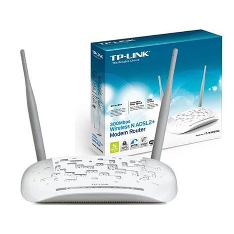 Tp Link 300mbps Wireless N Adsl2 Modem Router Td W8961n City
