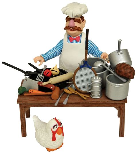 The Muppets Swedish Chef Action Figures Diamond Select Toys Toywiz