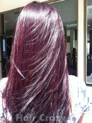 From your description, your hair naturally has a reddish base color tone and the color you are using to dye your hair is most likely one with a base of red as well. Going from Red to Burgundy Wine? - Forums - HairCrazy.com