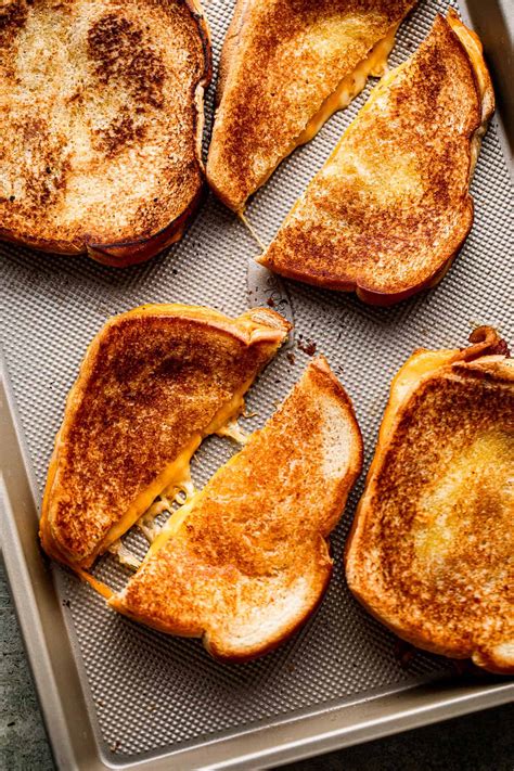 Baked Grilled Cheese Sandwiches Easy Weeknight Recipes