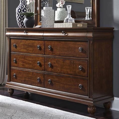 Buy Liberty Furniture Rustic Traditions 589 Br Double Dresser Double