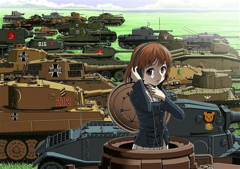 Girls Und Panzer Release All The Tanks Cute Anime Character