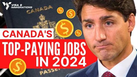 Canadas Top Paying Jobs In 2024 A Snapshot Visa And Immigrations