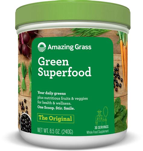 Amazing grass green superfood powder, original, 30 servings - Walmart.com
