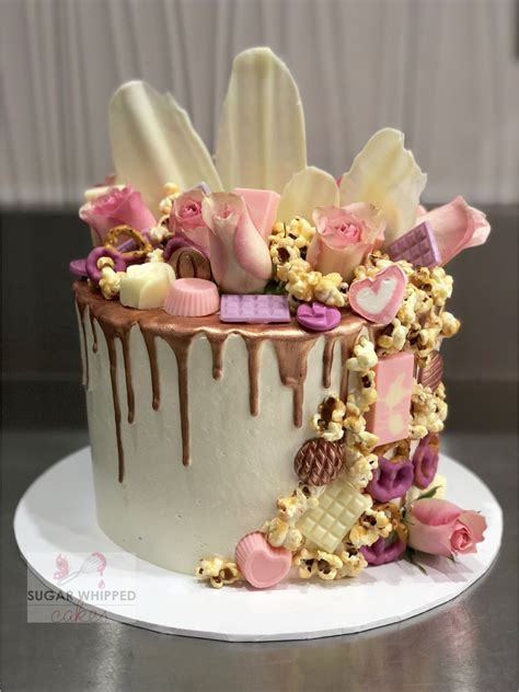 Cake By Sugar Whipped Cakes Rose Gold Pinks And Purples Pastels Cream Mini Desserts Cookie