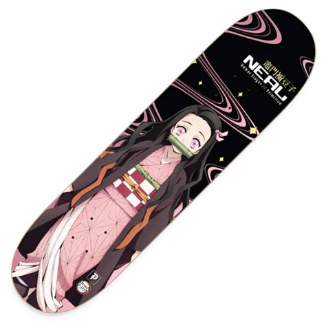 Primitive Skateboarding X Demon Slayer Neal Nezuko Skateboard Deck 838 Skateboards From