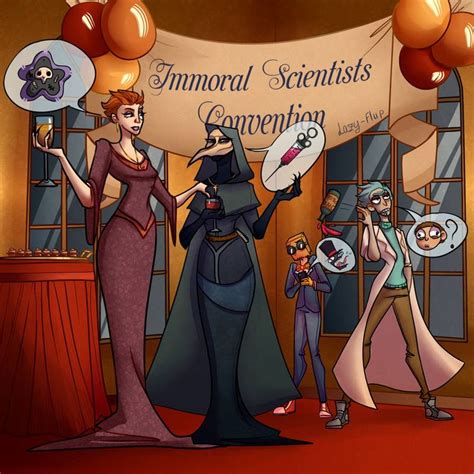 Immoral Scientists Convention By Lazy Flup