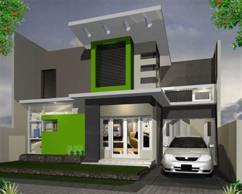 Rumah ini memang memiliki desain model lama, dengan atapnya yang lonjong ke atas, tetapi terdapat lantai 2 dengan desain rumah yang. Warna Cat Rumah Minimalis yang Tampak Elegan, Modern ...