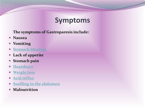 Ppt Gastroparesis Causes Symptoms Diagnosis And Treatment