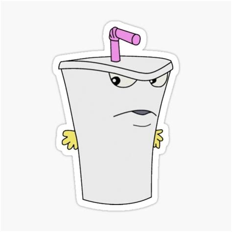 Aqua Teen Hunger Force Cartoon Decal Master Shake Any Color Sticker For Sale By Gastrox
