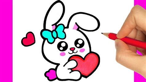 How To Draw A Cute Bunny Easy Step By Step How To Draw A Cute Rabbit