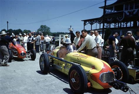 1952 Johnnie Parsons Jim Robbins Kurtis Offy Indy Cars Indy 500