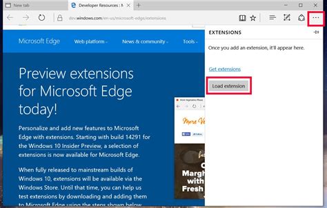 How To Add Extensions In Microsoft Edge On Windows 10