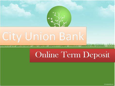 Print password request for corporate note: innovationinbanking: City Union Bank - Online Term Deposit.