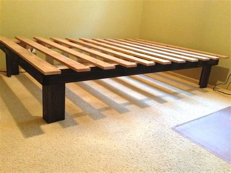 How To Build A Simple Bed Frame Image To U