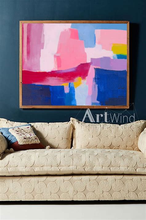 Canvas Abstract Wall Artabstract Paintingextra Large Wall Etsy