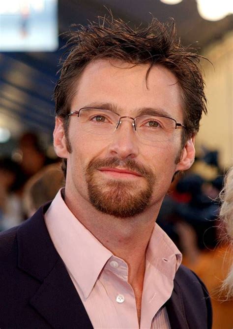 35 Celebrities With Glasses Hugh Jackman Celebrities With Glasses