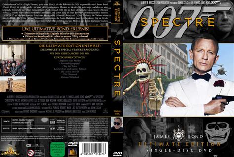 James Bond 007 Spectre 2015 R2 German Custom Cover Dvdcovercom