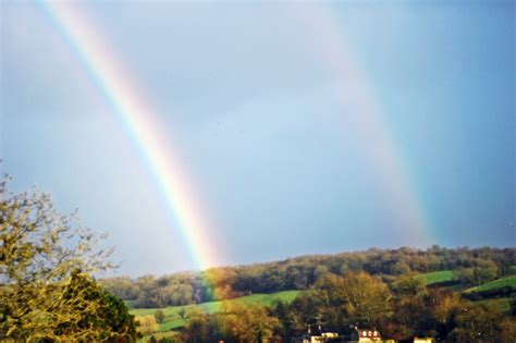Double Rainbows Bath England A Compass Rose