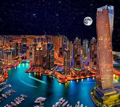 1920x1080px 1080p Descarga Gratis Dubai Arabia Ciudad Color