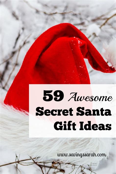 In theory, secret santa is a great idea. 59 Awesome Secret Santa Gift Ideas - Earning and Saving ...