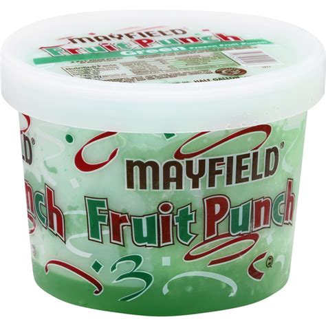 Mayfield Fruit Punch Green Frozen Foods Uncle Giuseppes