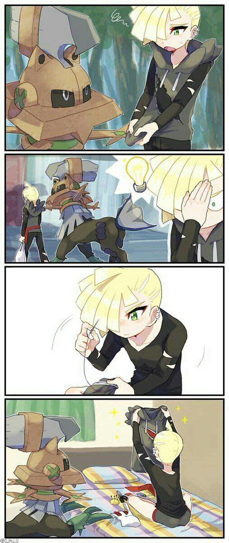 Gladion Trying His Best To Be An Adult Even Though He Doesn T Have Much