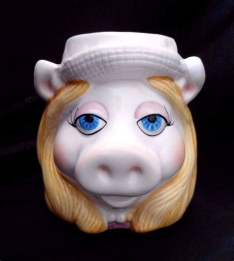 Muppet Miss Piggy Vintage Ceramic Mug Jim Henson Muppets Sigma Pig Ebay