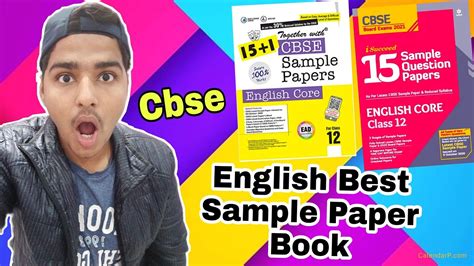 Best Sample Paper Book For English Class 12th Class 10th Cbse
