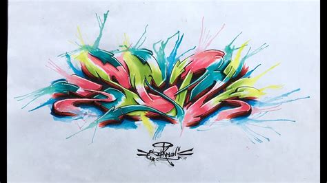 Graffiti Sketch 2017 Scpn 03 Blackbook Youtube