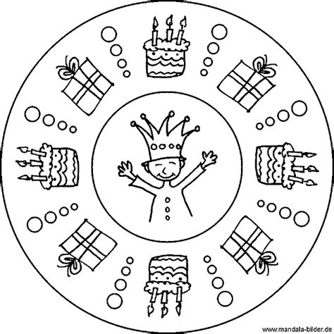 Geburtstag Mandala Zum Drucken - Mandala Vorlagen Bilder Mit Mandalas
