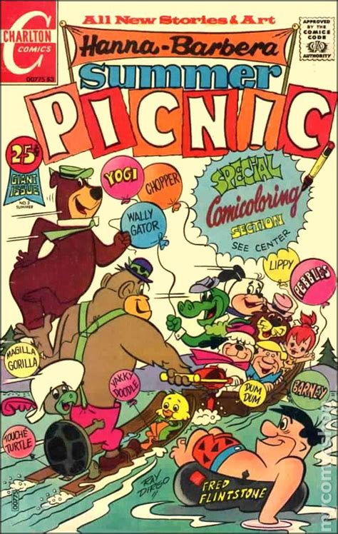 Hanna Barbera Summer Picnic 1971 Comic Books