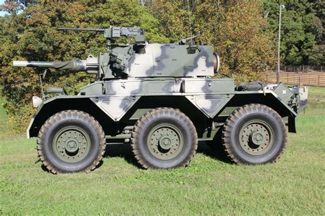 For Sale A Vintage 6x6 Alvis Saladin Armored Vehicle With A
