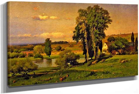 The Old Oak By George Inness Print Or Oil Painting Reproduction From