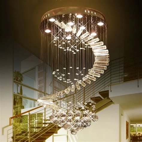 Modern Crystal Loft Traditional Chandelier Art Deco With Gu10 9 Lights