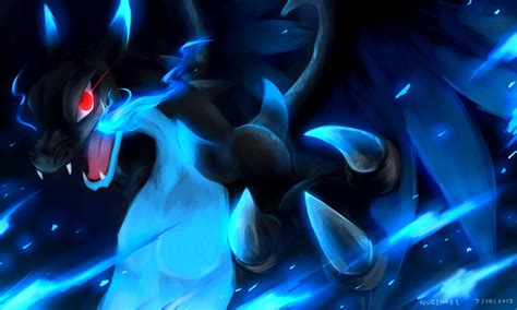 Mega Charizard X By Nurinaki On Deviantart