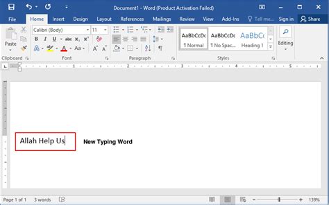 How To Enter Text In Ms Word Printable Templates