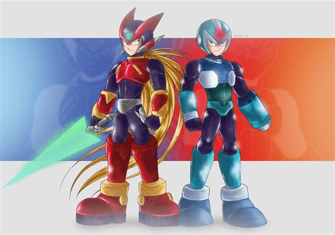 Mega Man Zero In X Style Zero And X By Omninity On Deviantart